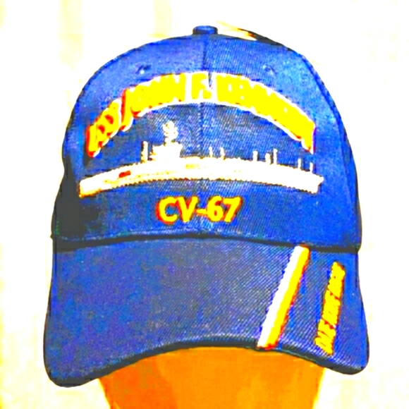 MILITARY U.S. NAVY USS John F. Kennedy Hat - Picture 2 of 6